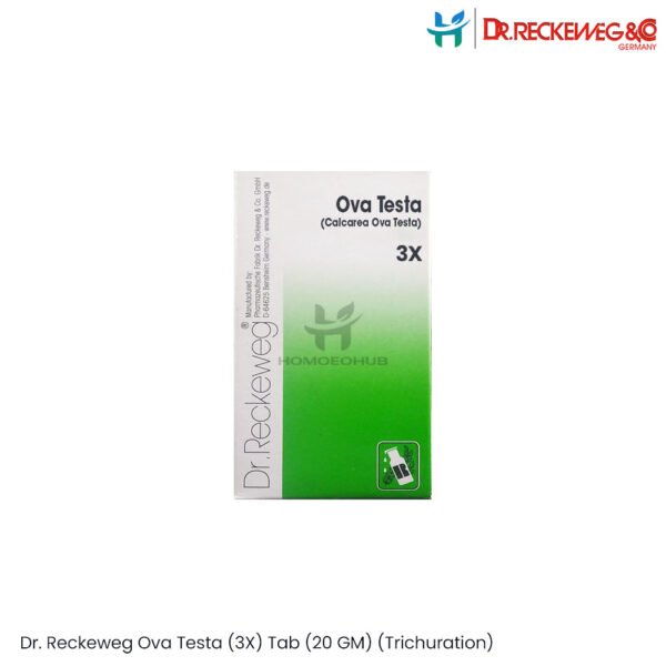 Dr. Reckeweg Ova Testa 3X Tab (20 GM) (Trichuration)