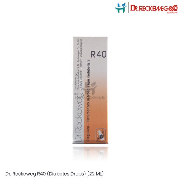 Dr. Reckeweg R40 (Diabetes Drops) (22 ML)