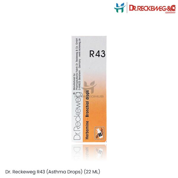 Dr. Reckeweg R43 (Asthma Drops) (22 ML)