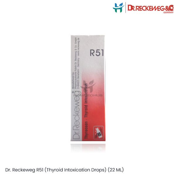 Dr. Reckeweg R51 (Thyroid Intoxication Drops) (22 ML)