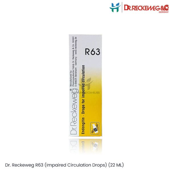Dr. Reckeweg R63 (Impaired Circulation Drops) (22 ML)
