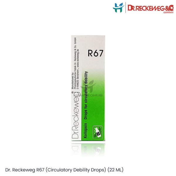Dr. Reckeweg R67 (Circulatory Debility Drops) (22 ML)