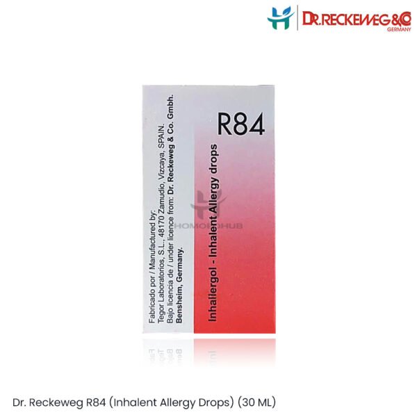 Dr. Reckeweg R84 (Inhalent Allergy Drops) (30 ML)