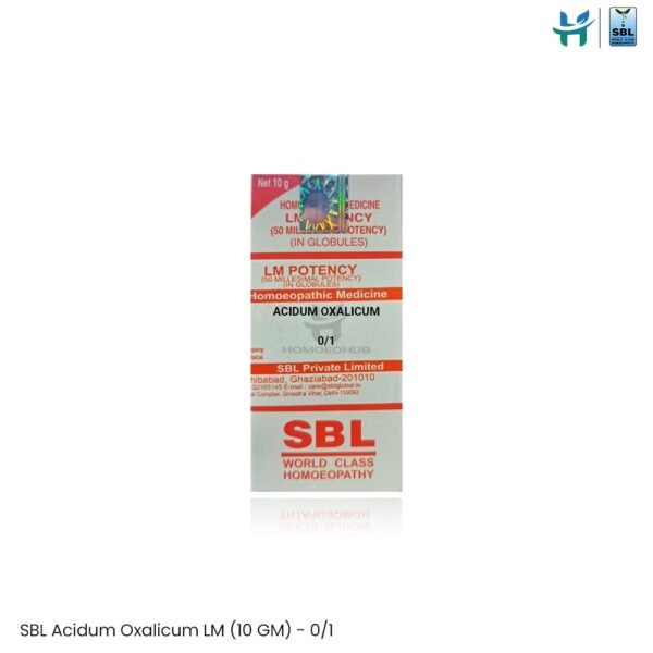 SBL Acidum Oxalicum LM (10 GM)