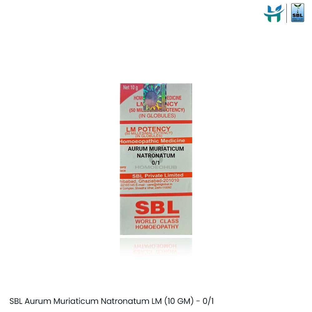 SBL Aurum Muriaticum Natronatum LM (10 GM)