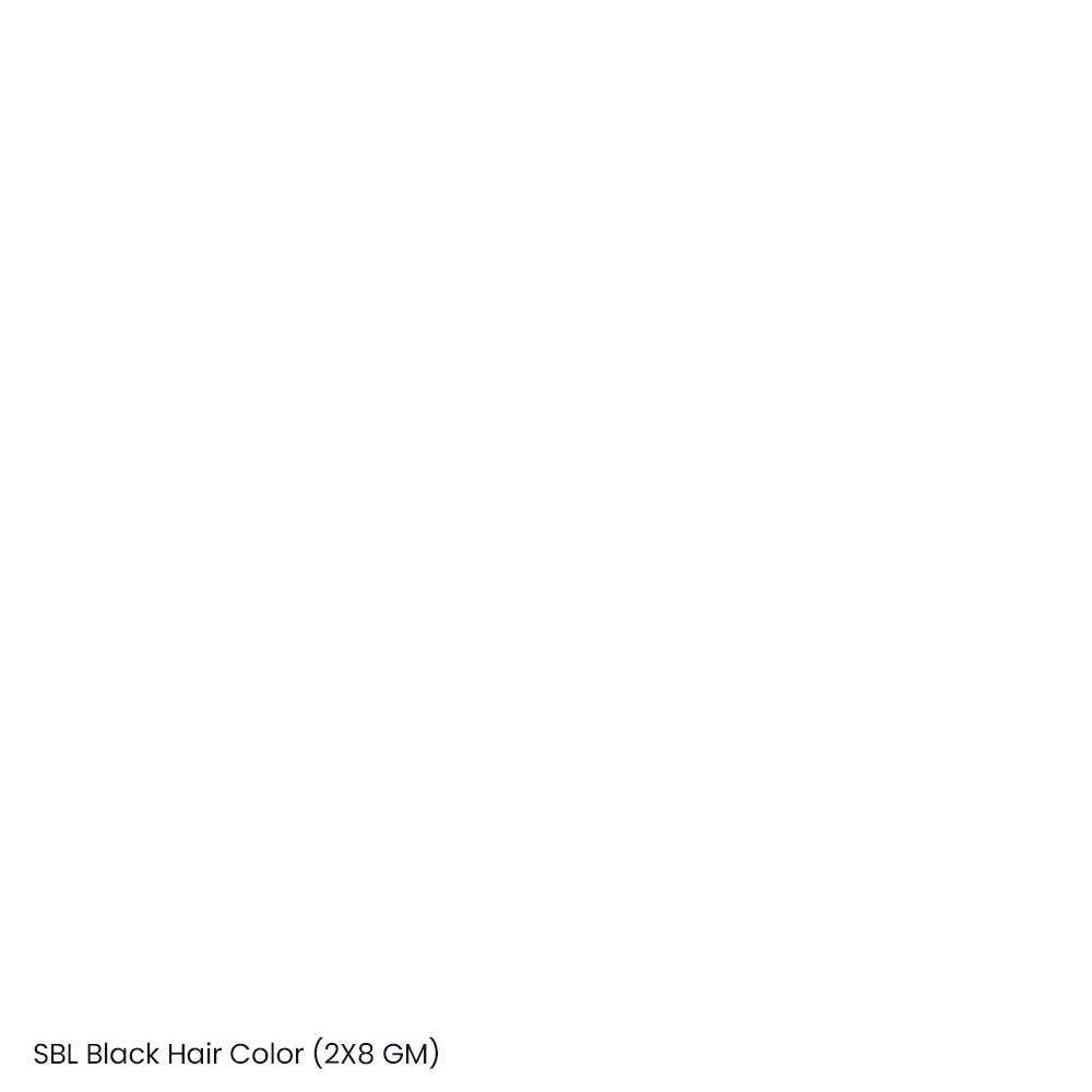 SBL Black Hair Color (2X8 GM)