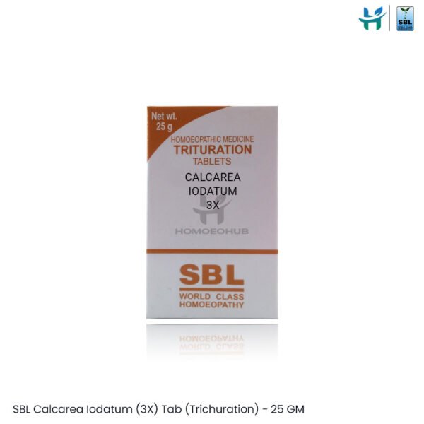SBL Calcarea Iodatum (3X) Tab (Trichuration)