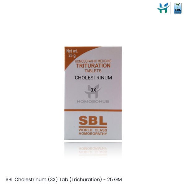 SBL Cholestrinum (3X) Tab (Trichuration)