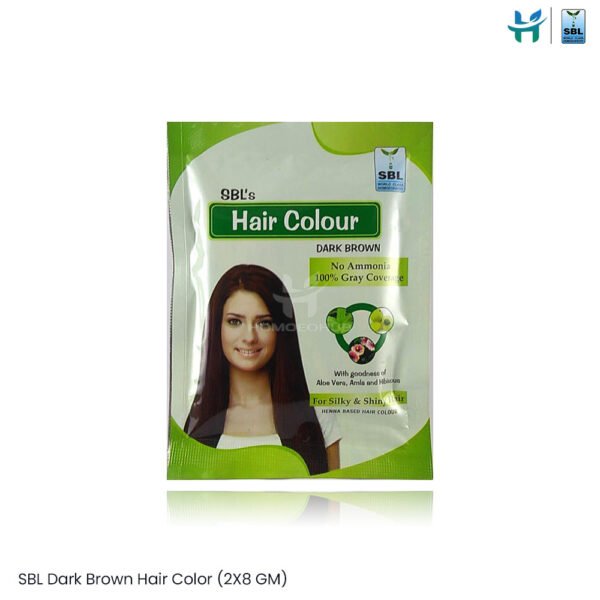 SBL Dark Brown Hair Color (2X8 GM)