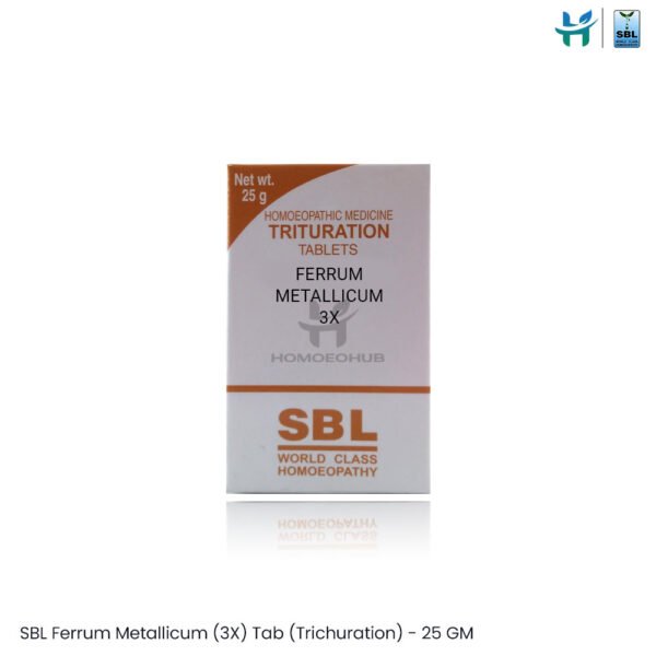 SBL Ferrum Metallicum (3X) Tab (Trichuration)