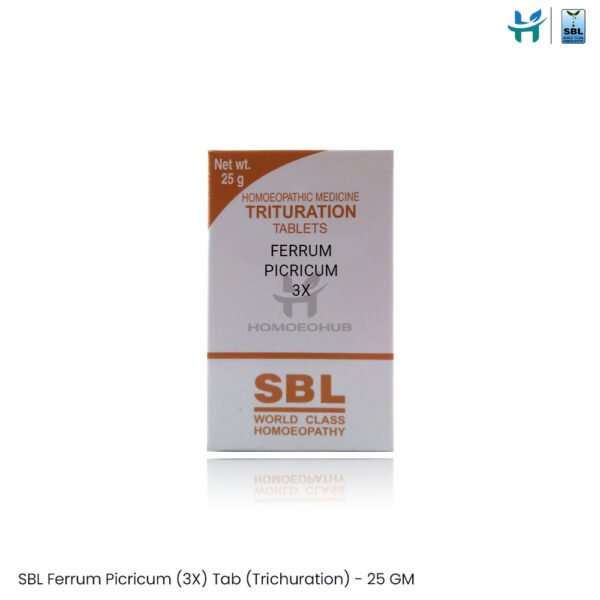 SBL Ferrum Picricum (3X) Tab (Trichuration)