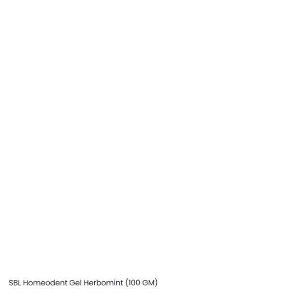 SBL Homeodent Gel Herbomint (100 GM)