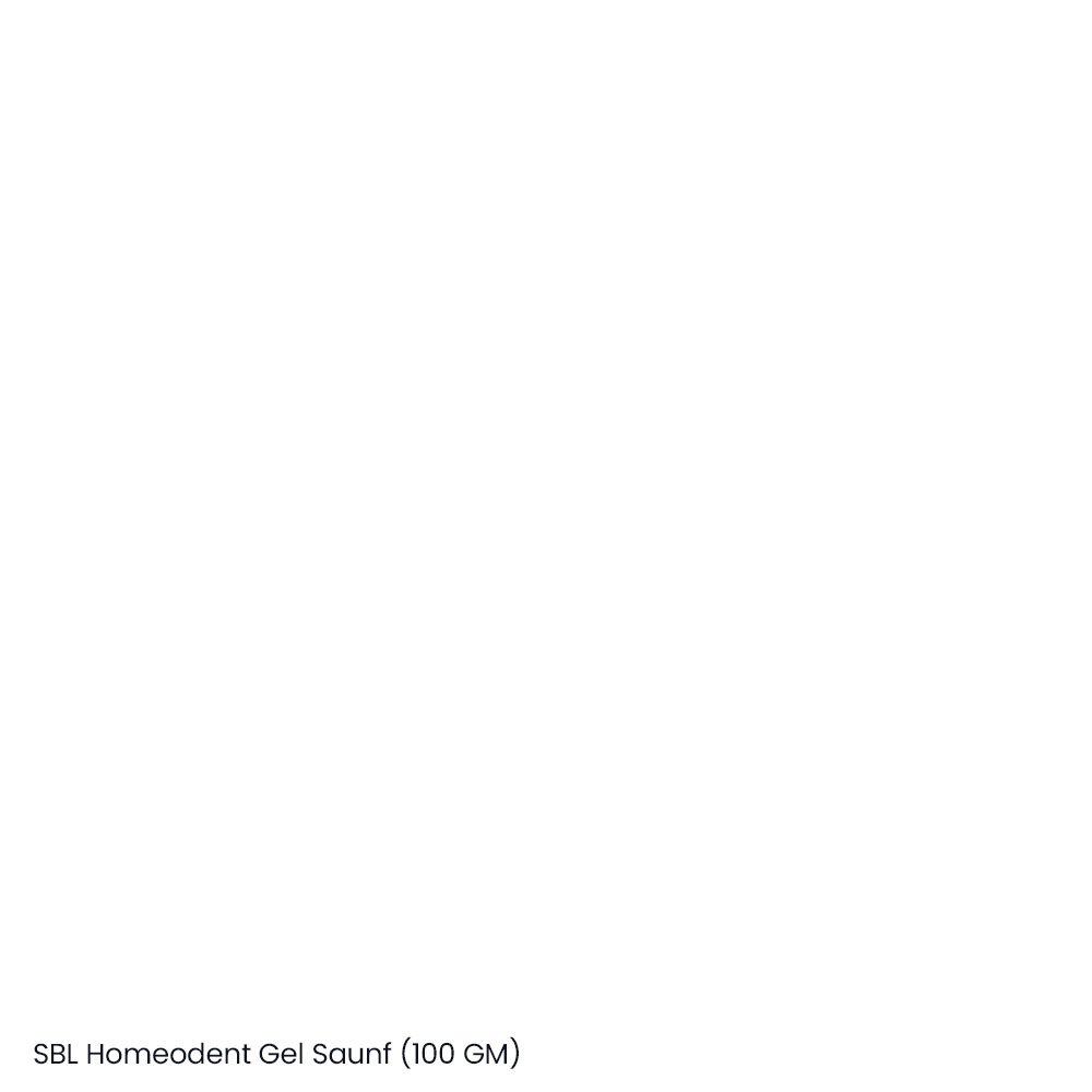 SBL Homeodent Gel Saunf (100 GM)