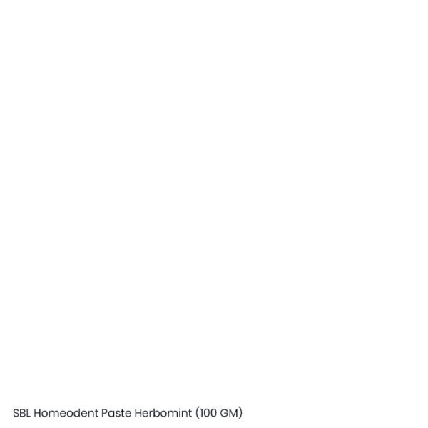 SBL Homeodent Paste Herbomint (100 GM)