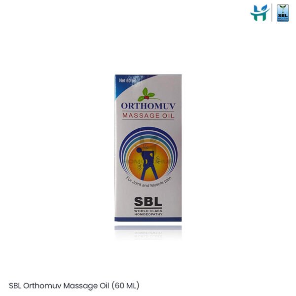 SBL Orthomuv Massage Oil (60 ML)