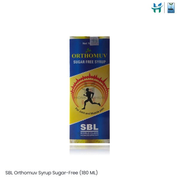 SBL Orthomuv Syrup Sugar-Free (180 ML)