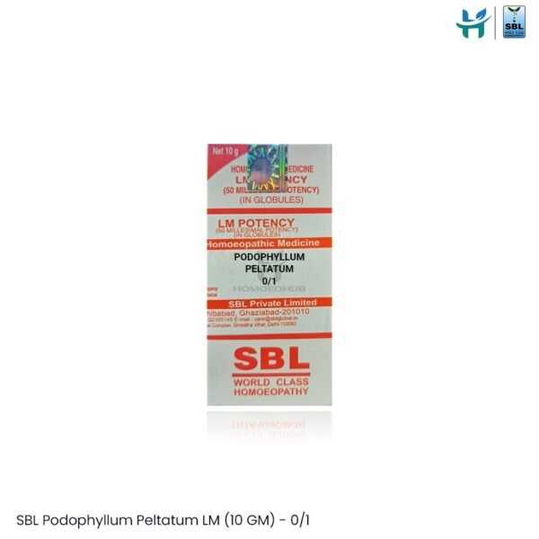 SBL Podophyllum Peltatum LM (10 GM)