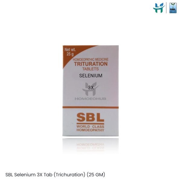 SBL Selenium 3X Tab (Trichuration) (25 GM)
