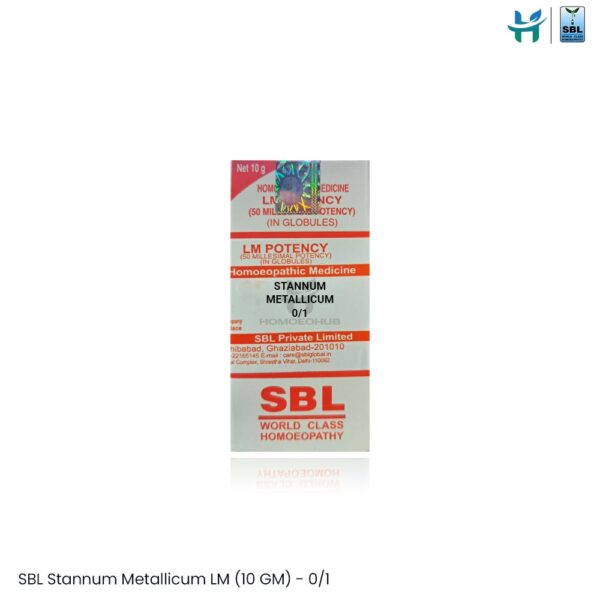 SBL Stannum Metallicum LM (10 GM)