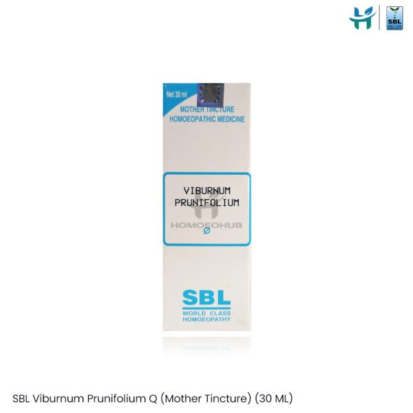 SBL Viburnum Prunifolium Q (Mother Tincture) (30 ML)