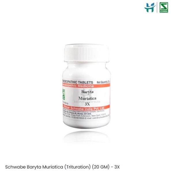 Schwabe Baryta Muriatica (Trituration) (20 GM)