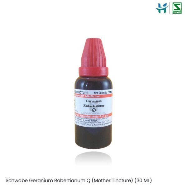 Dr. Willmar Schwabe Geranium Robertianum Q (Mother Tincture) (30 ML)