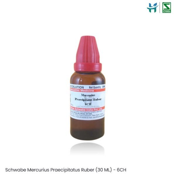 Dr. Willmar Schwabe Mercurius Praecipitatus Ruber (30 ML)